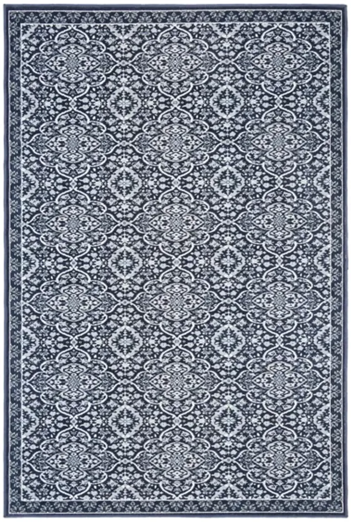 Montage III Area Rug in Navy & Ivory by Safavieh