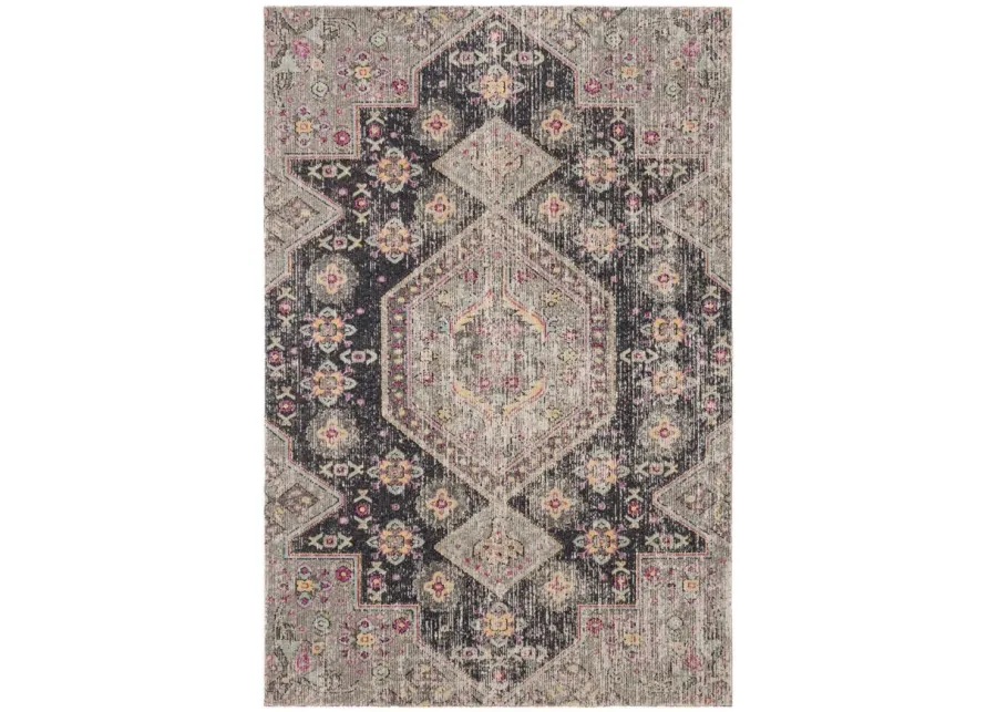 Montage IV Area Rug in Black & Multi by Safavieh