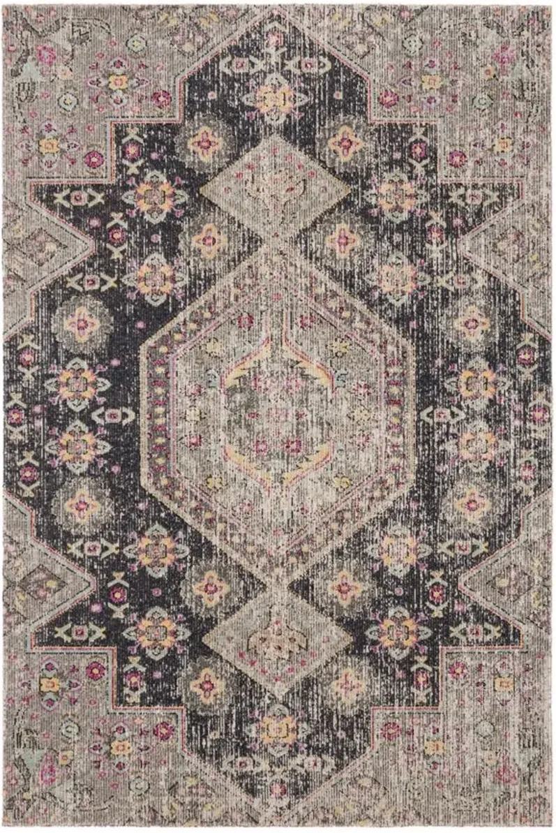 Montage IV Area Rug in Black & Multi by Safavieh