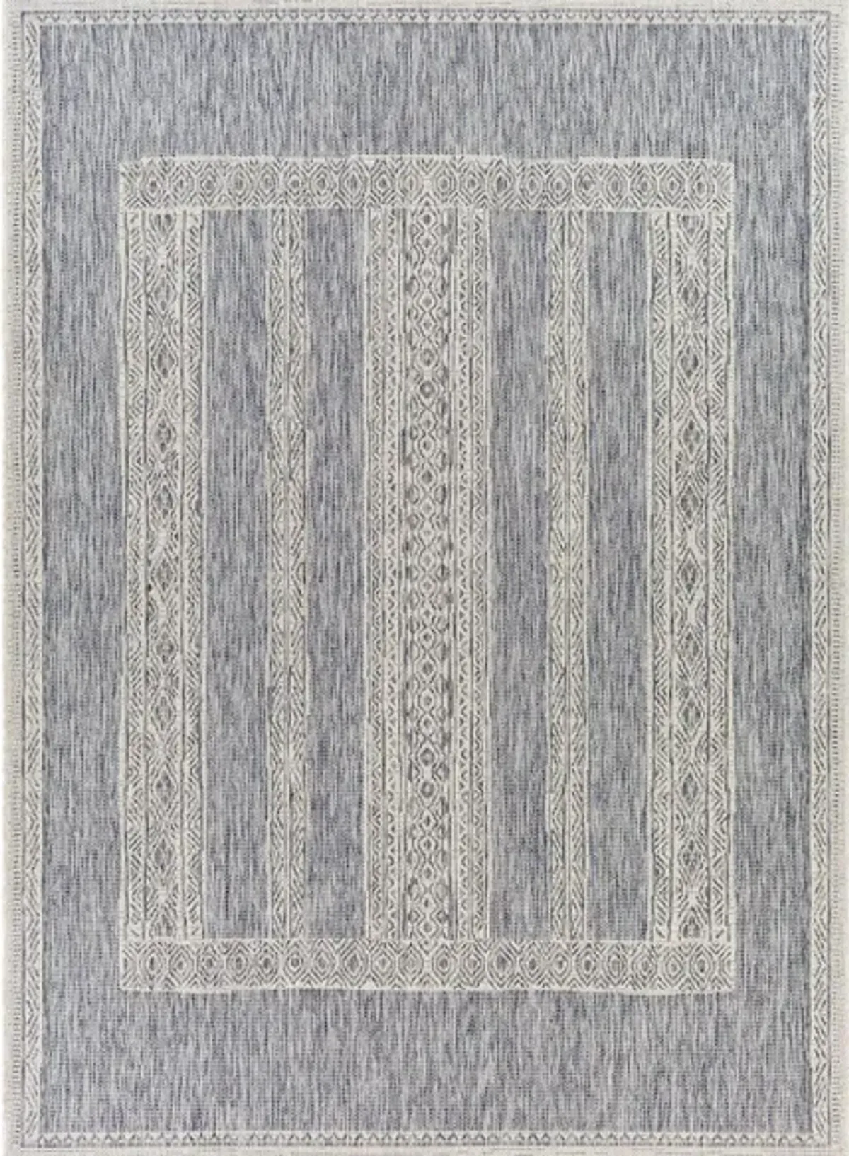 Tuareg Area Rug in Pale Blue, Tan, Navy, Blue, Taupe, Off-White, Gray by Surya