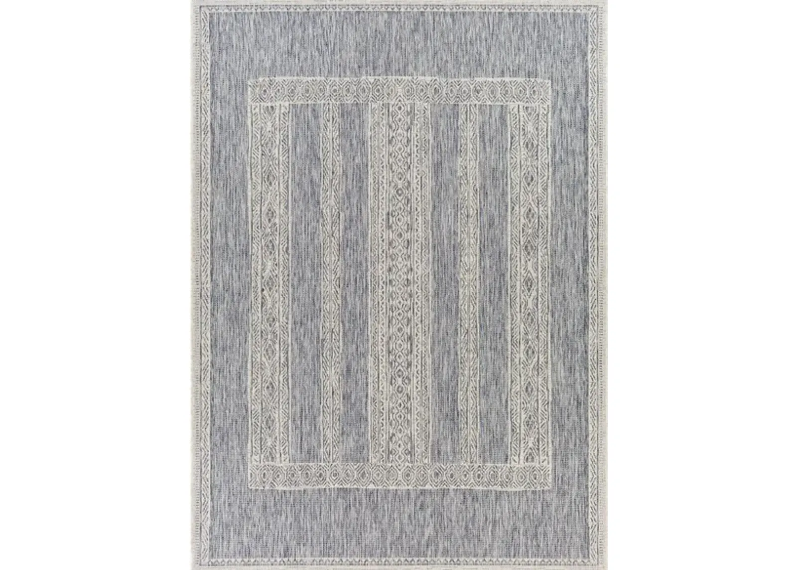 Tuareg Area Rug in Pale Blue, Tan, Navy, Blue, Taupe, Off-White, Gray by Surya