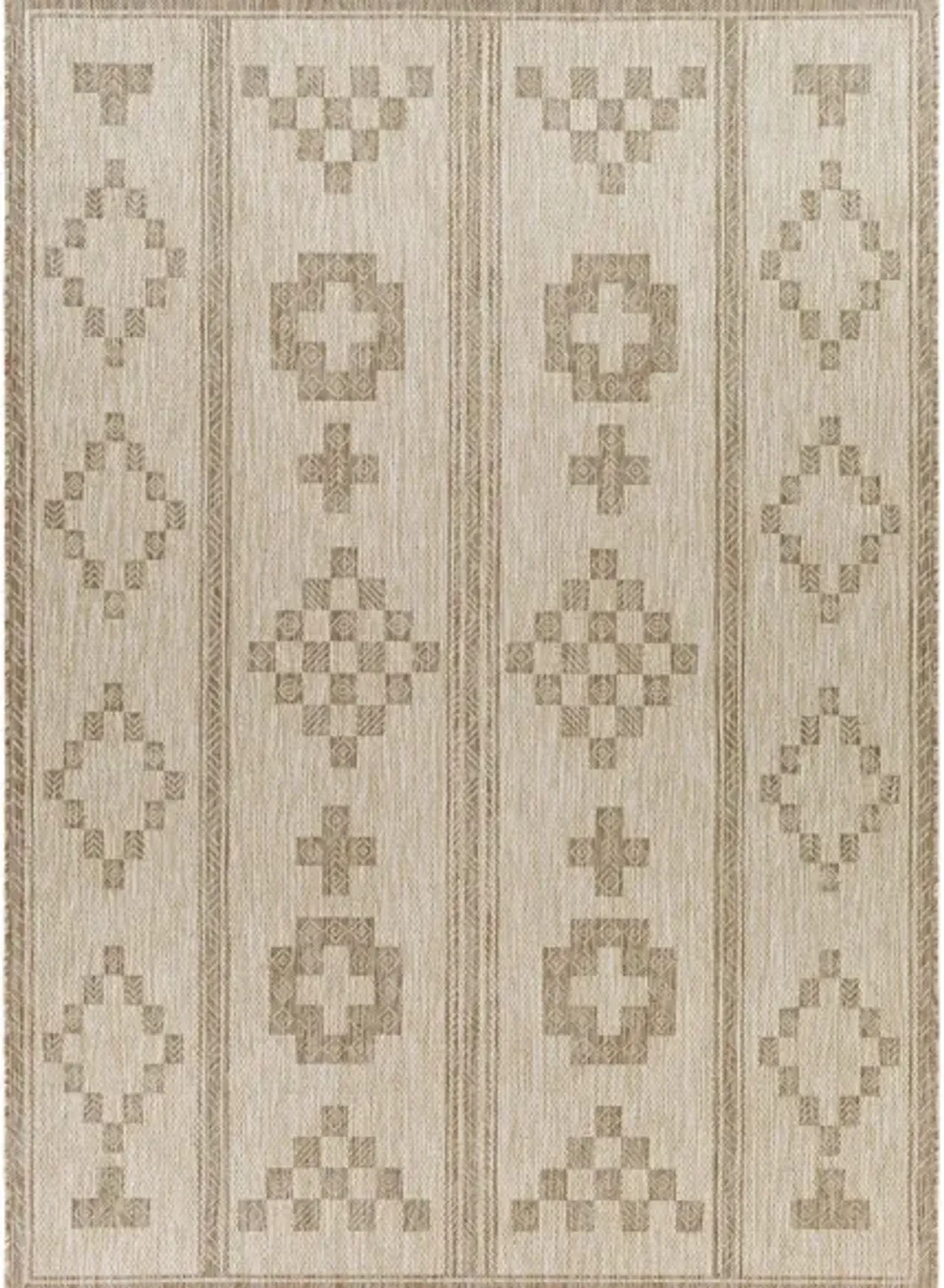 Tuareg Area Rug in Taupe, Khaki, Sage, Light Grey, Grey, Camel, Medium Grey, Brick, Beige, Tan by Surya