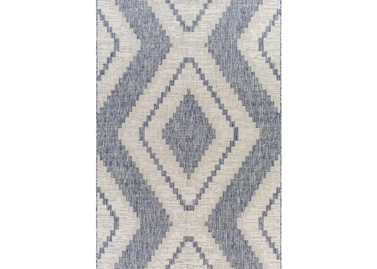 Tuareg Area Rug in Pale Blue, Tan, Navy, Blue, Taupe, Off-White, Gray by Surya