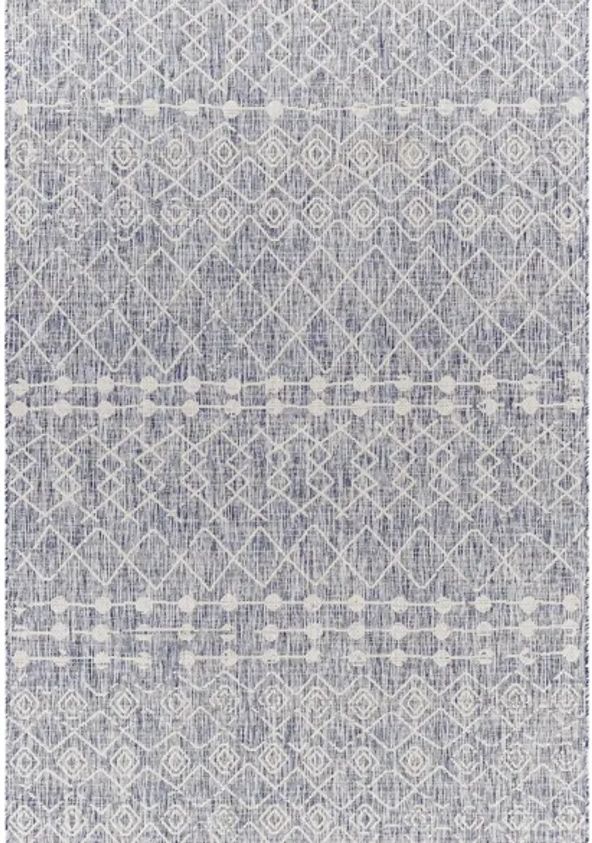 Tuareg Area Rug in Cream, Denim Blue by Surya