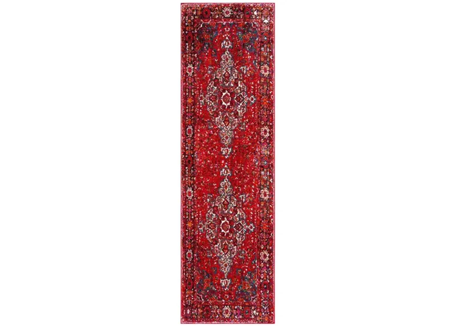 Vintage Hamadan I Area Rug in Red by Safavieh