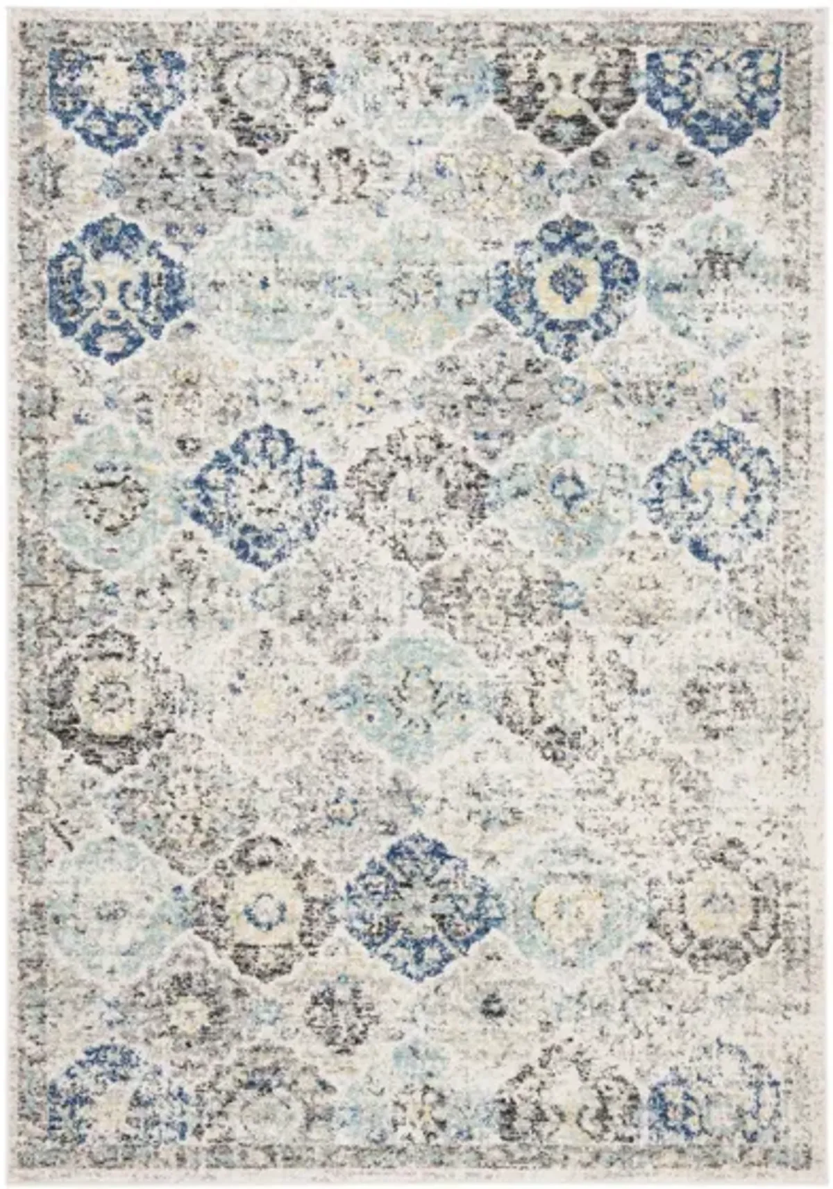 Madison Area Rug in Ivory/Aqua by Safavieh