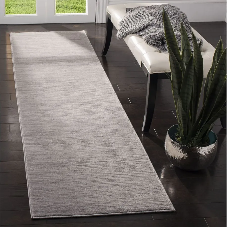 Posey Runner Rug in Silver by Safavieh