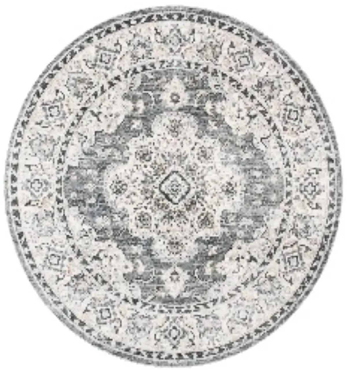 Isabella Area Rug in Gray/Light Gray by Safavieh