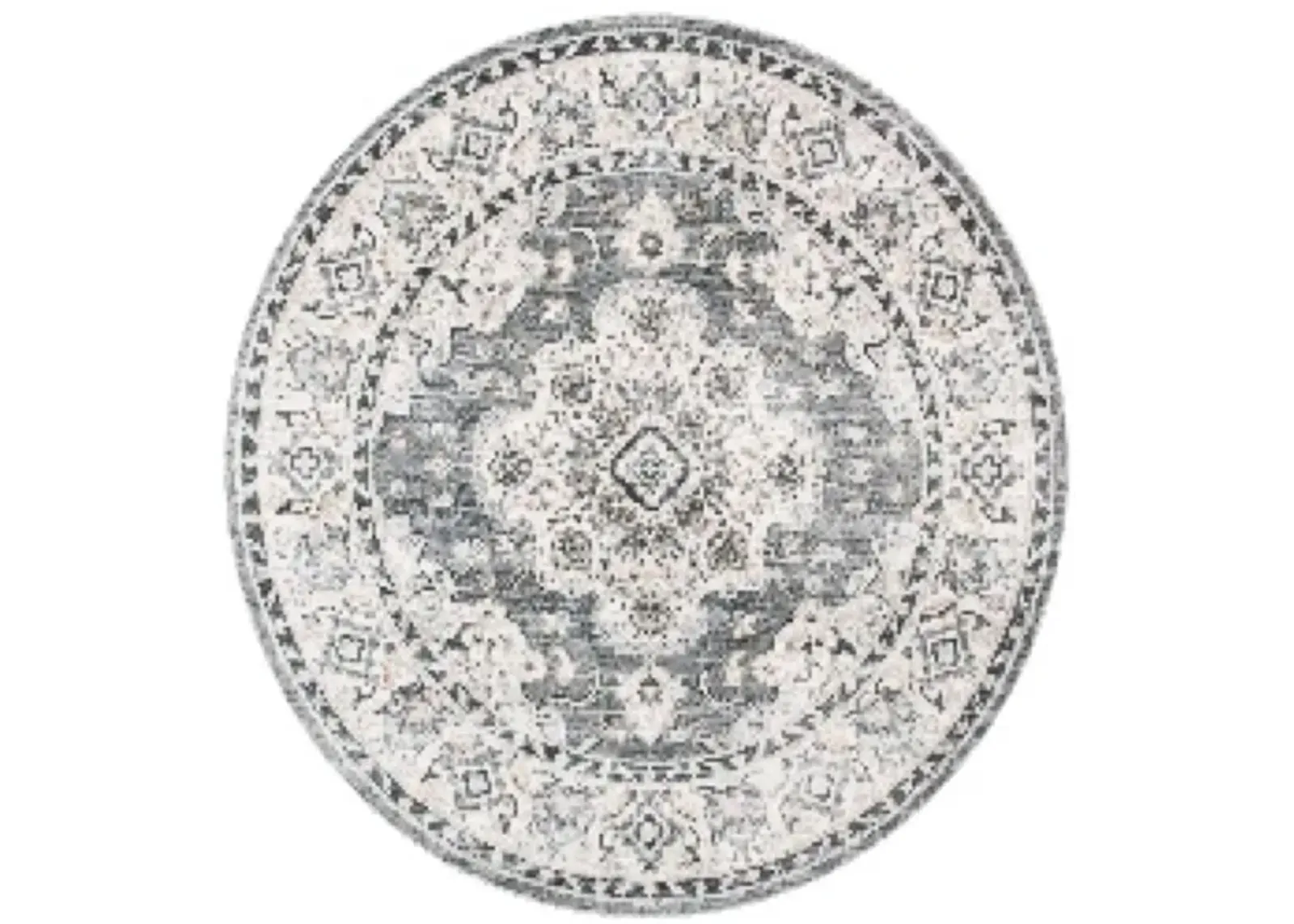 Isabella Area Rug in Gray/Light Gray by Safavieh