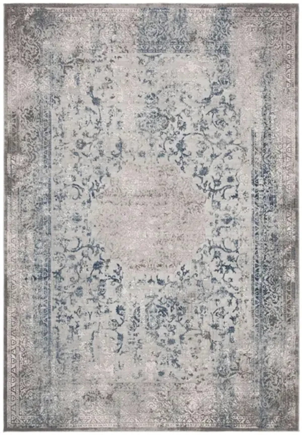 Invista Area Rug in Gray/Blue by Safavieh