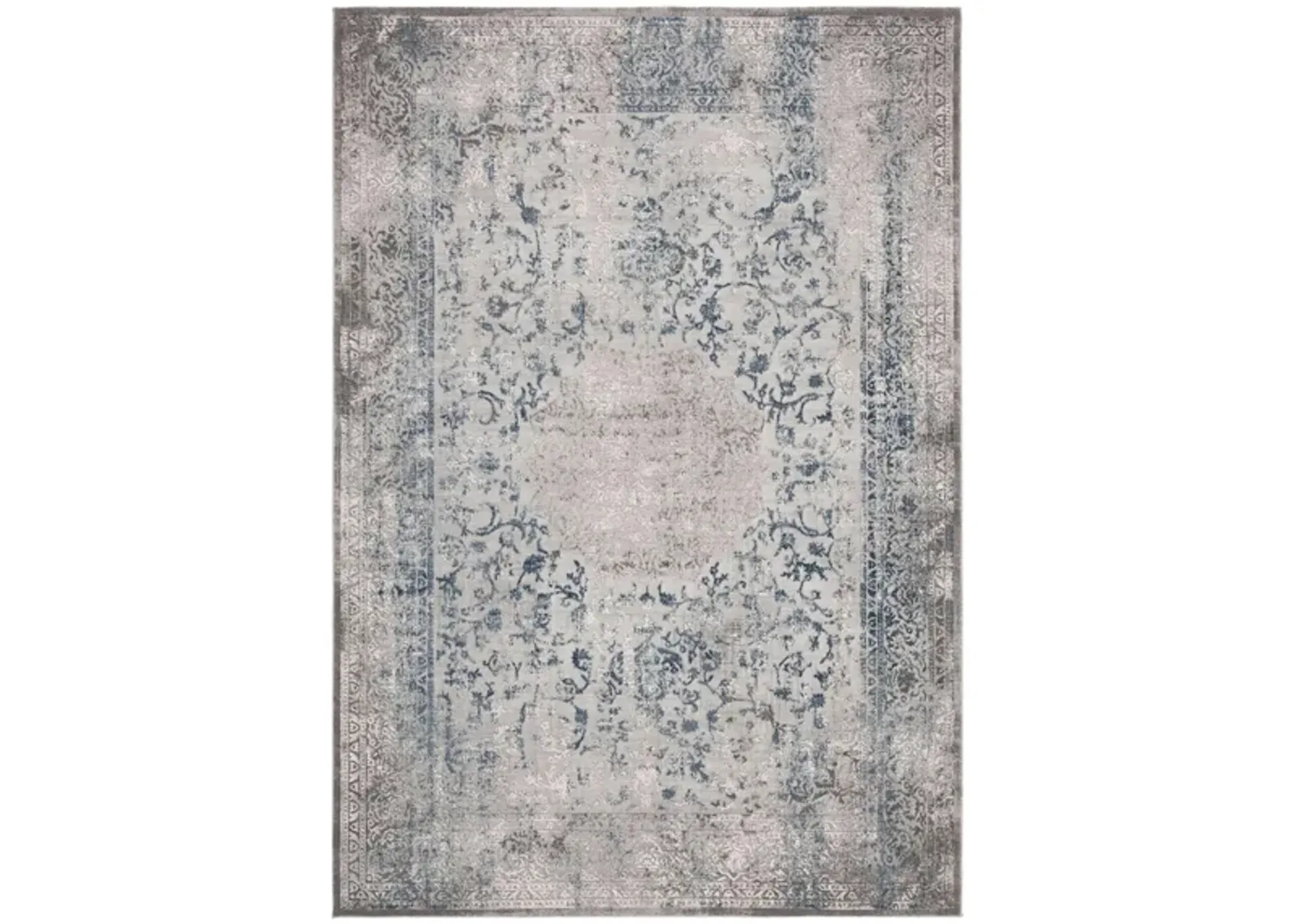 Invista Area Rug in Gray/Blue by Safavieh