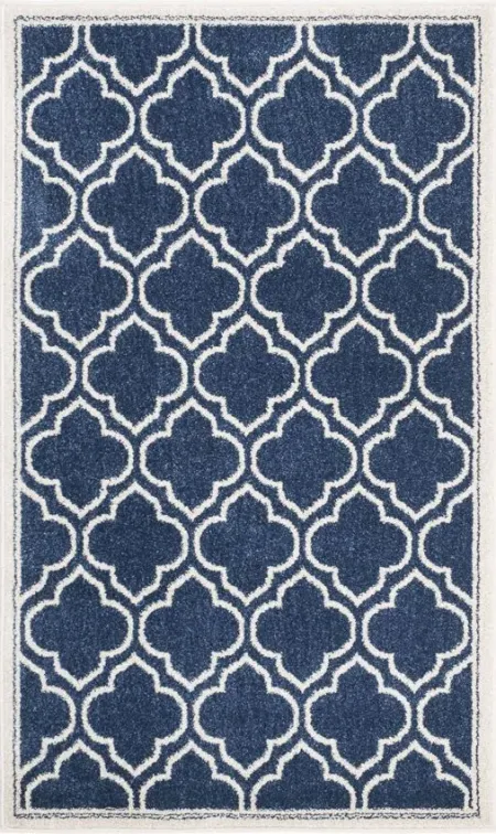 Amherst Area Rug in Navy/Ivory by Safavieh