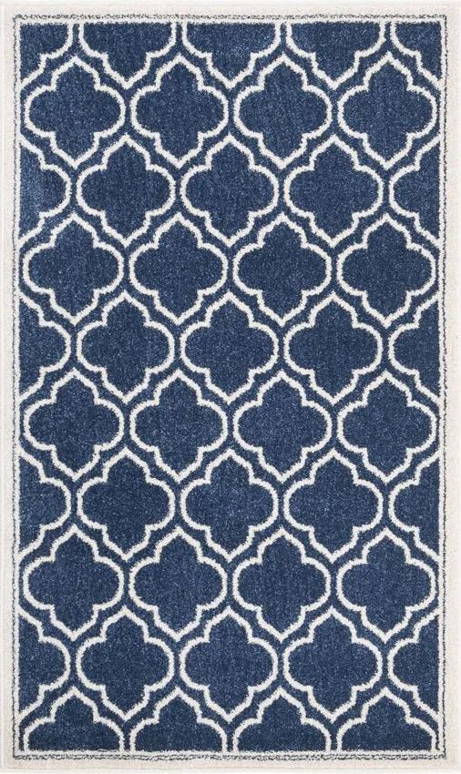 Amherst Area Rug in Navy/Ivory by Safavieh