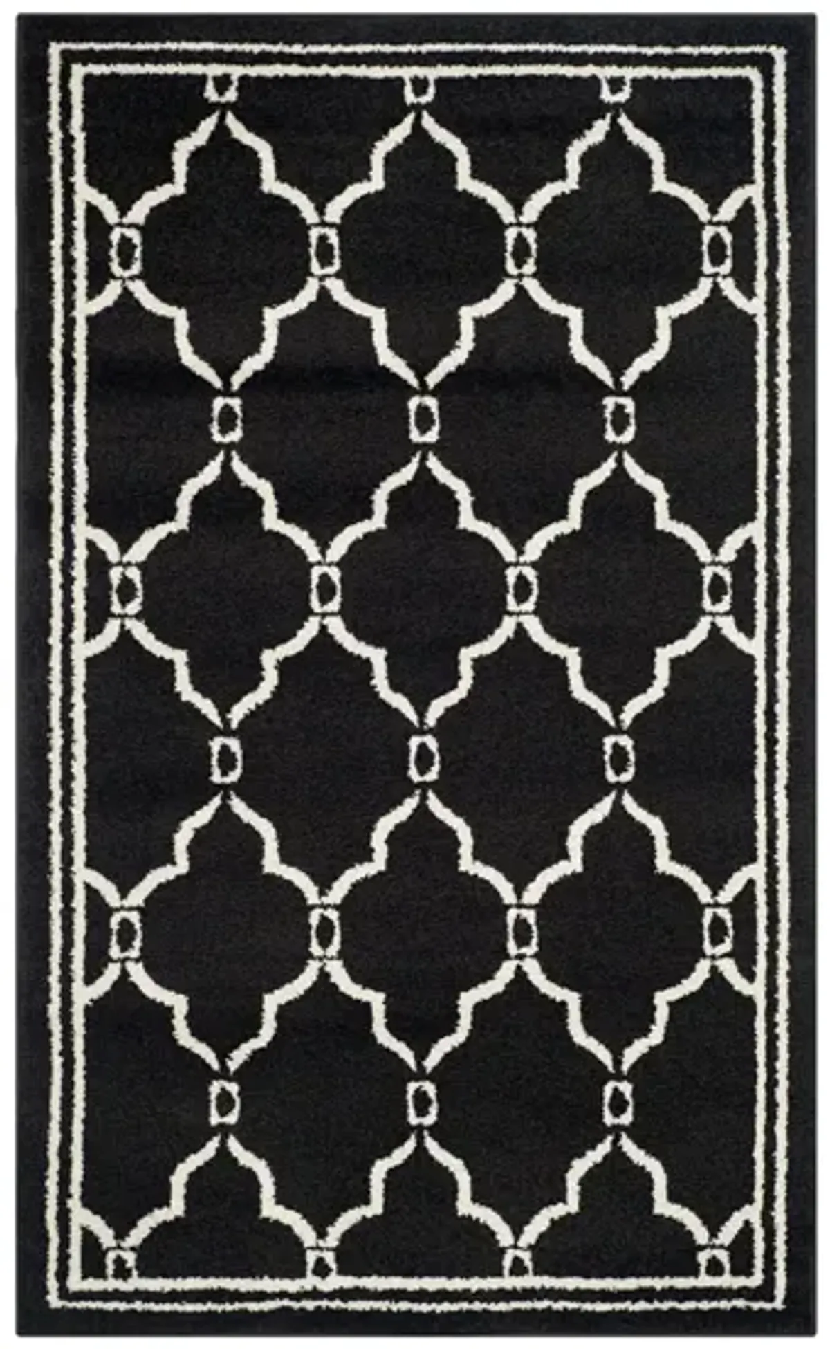 Amherst Area Rug in Anthracite/Ivory by Safavieh