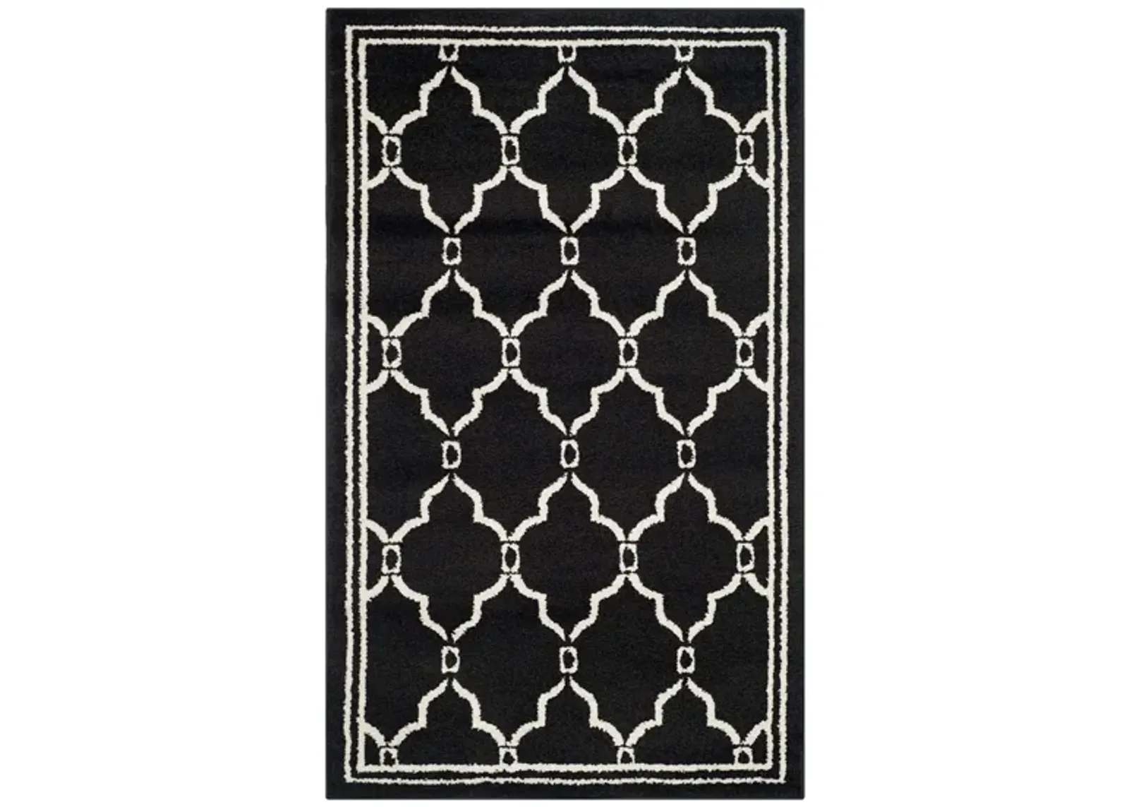 Amherst Area Rug in Anthracite/Ivory by Safavieh