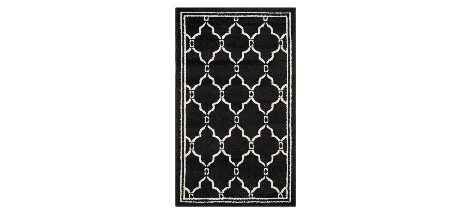 Amherst Area Rug in Anthracite/Ivory by Safavieh