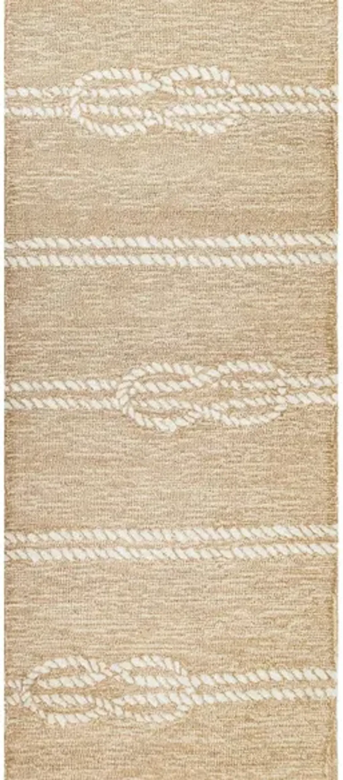 Ropes Indoor/Outdoor Area Rug in Neutral by Trans-Ocean Import Co Inc