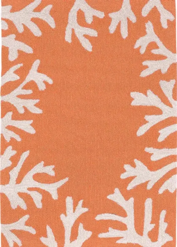 Coral Indoor/Outdoor Area Rug