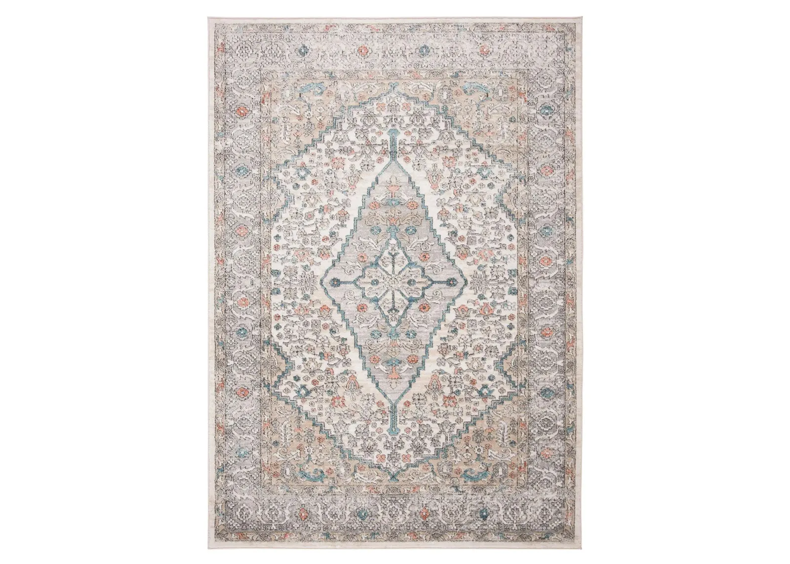 Oregon Area Rug in GRAY / IVORY by Safavieh