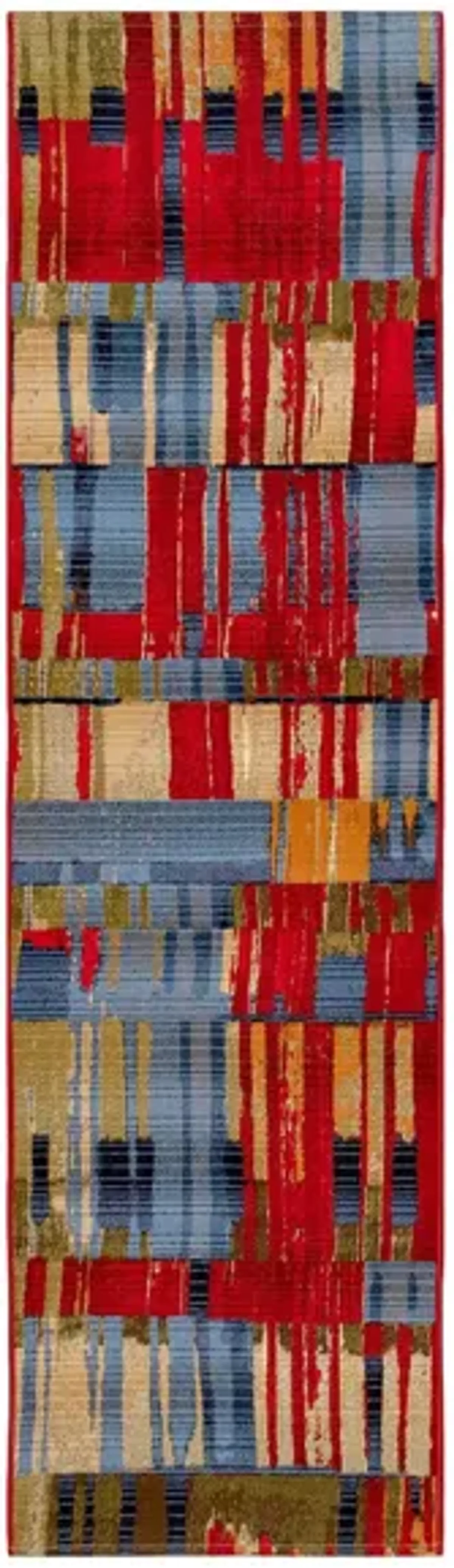 Liora Manne Marina Paintbox Indoor/Outdoor Area Rug in Multi by Trans-Ocean Import Co Inc