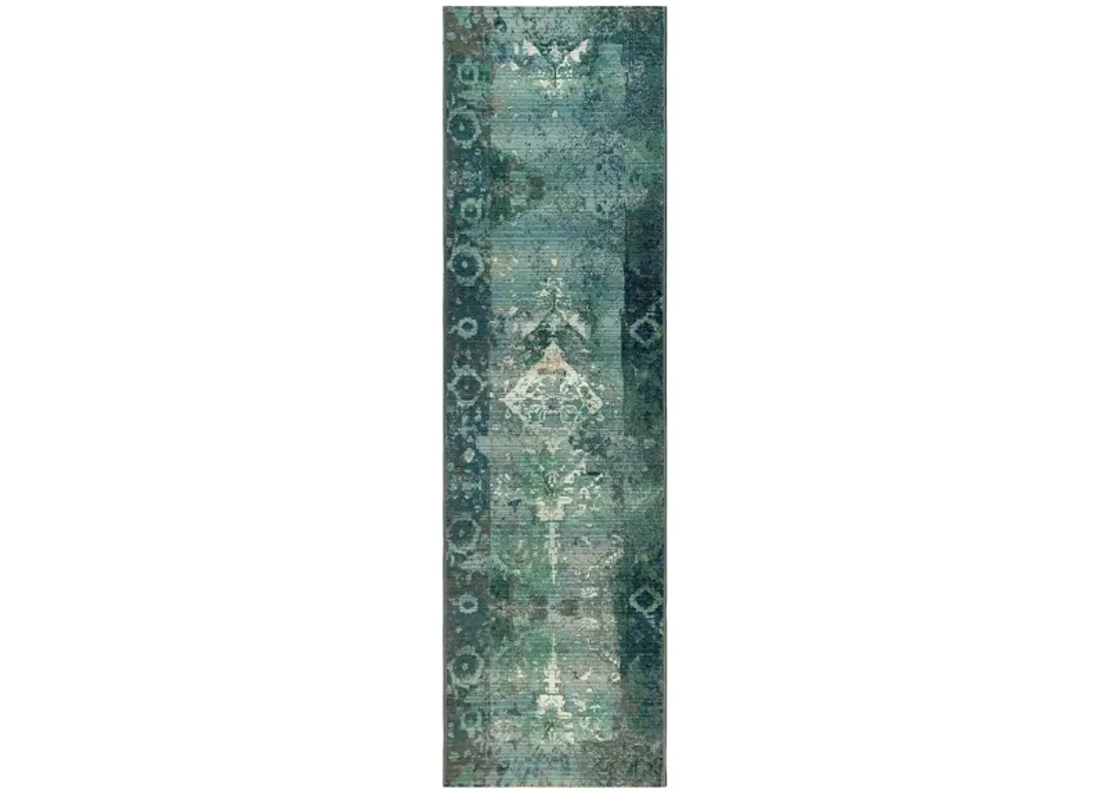 Liora Manne Marina Kermin Indoor/Outdoor Area Rug in Blue by Trans-Ocean Import Co Inc