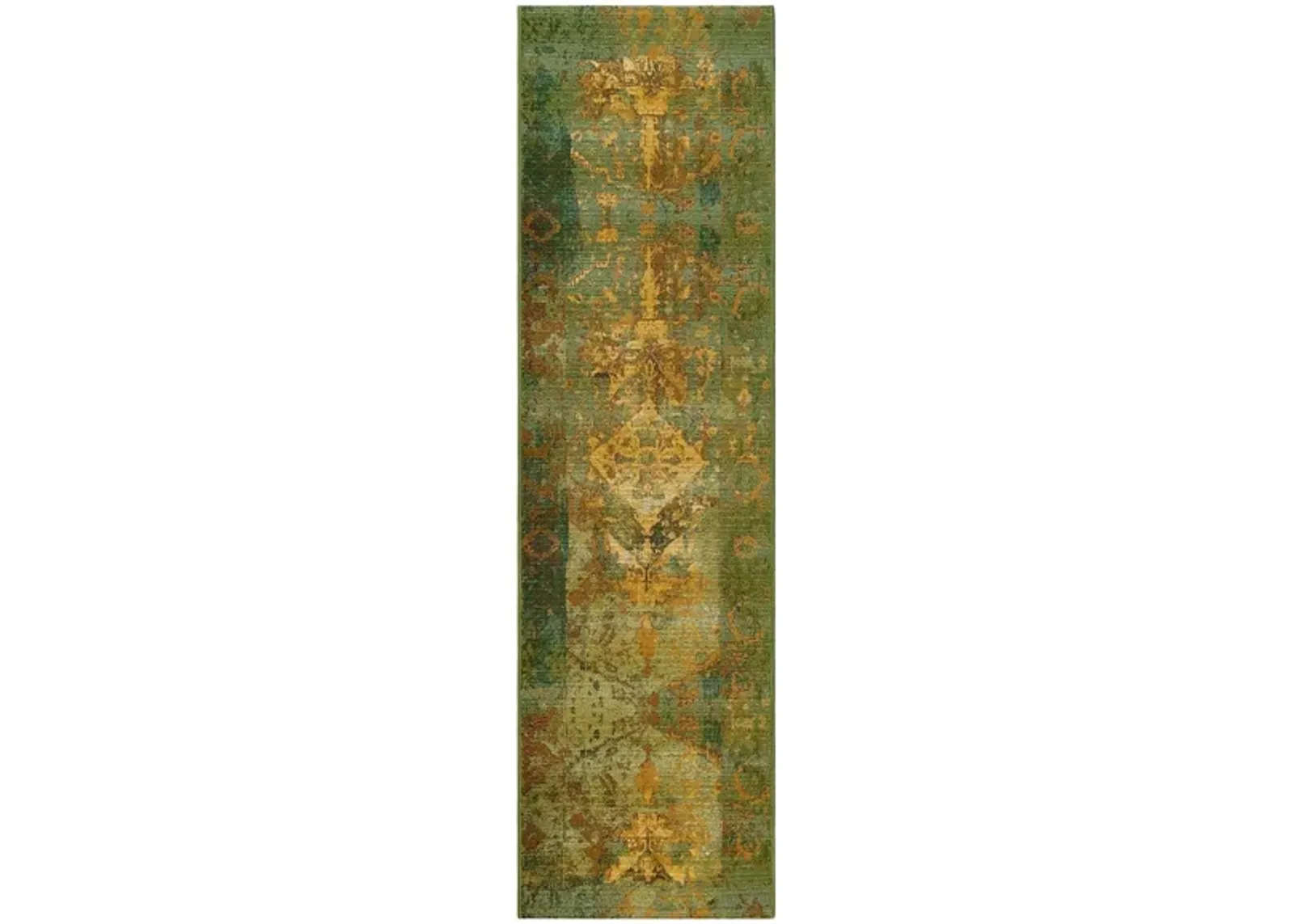 Liora Manne Marina Kermin Indoor/Outdoor Area Rug in Green by Trans-Ocean Import Co Inc