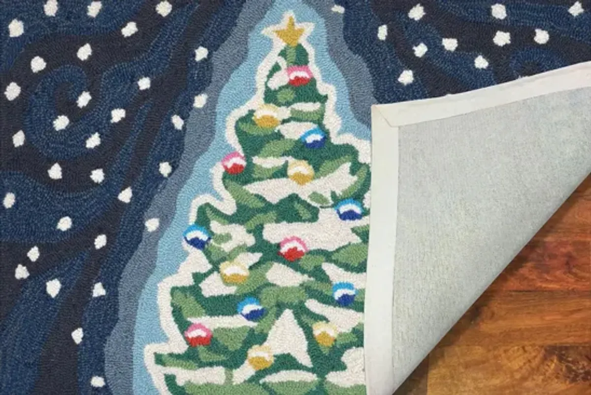 Frontporch Xmas Tree Indoor/Outdoor Area Rug