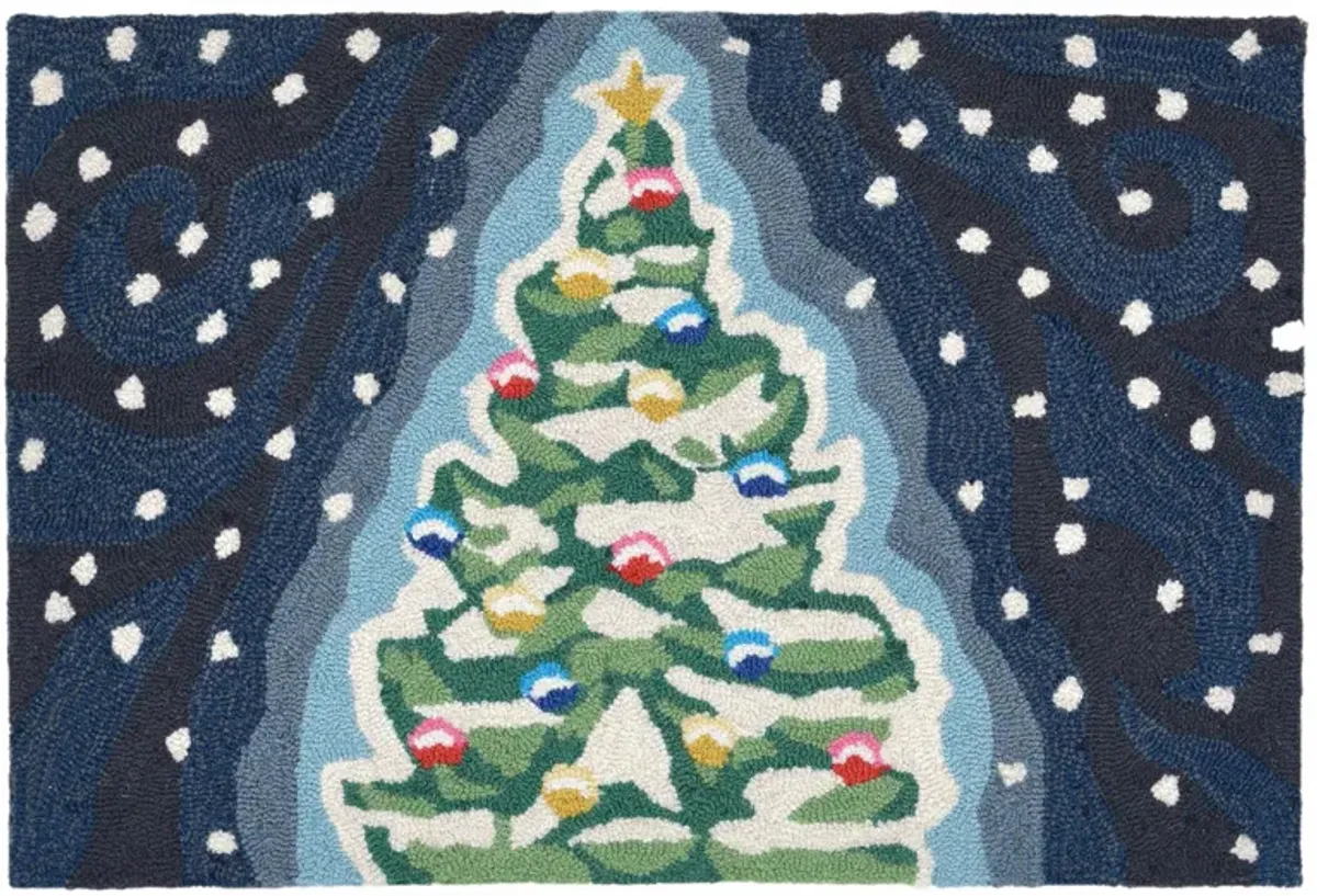 Frontporch Xmas Tree Indoor/Outdoor Area Rug