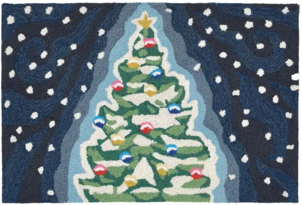 Frontporch Xmas Tree Indoor/Outdoor Area Rug