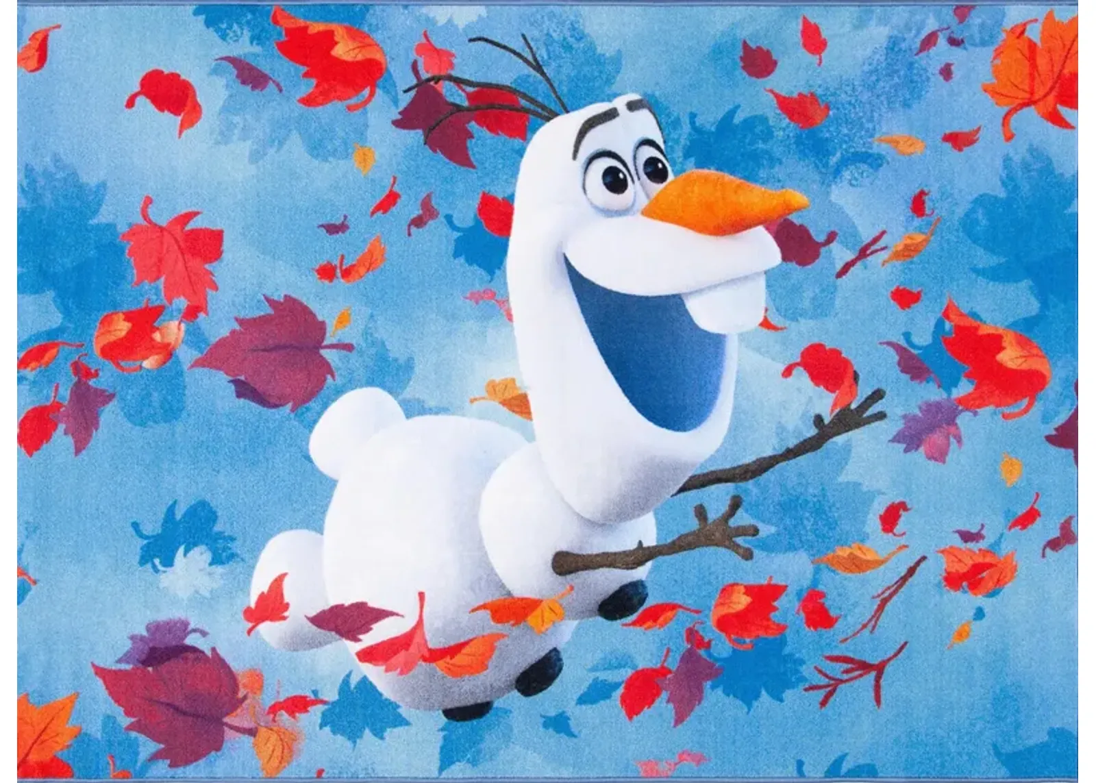 Disney Frozen 2 Area Rug in Blue & Orange by Safavieh