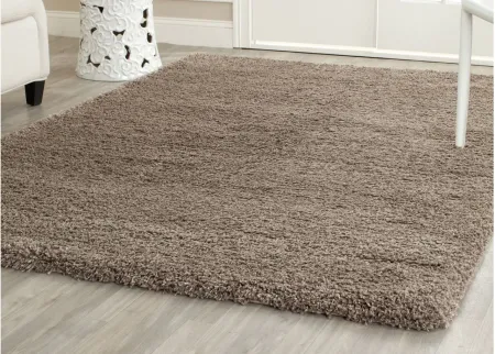 California Shag Area Rug in Taupe by Safavieh