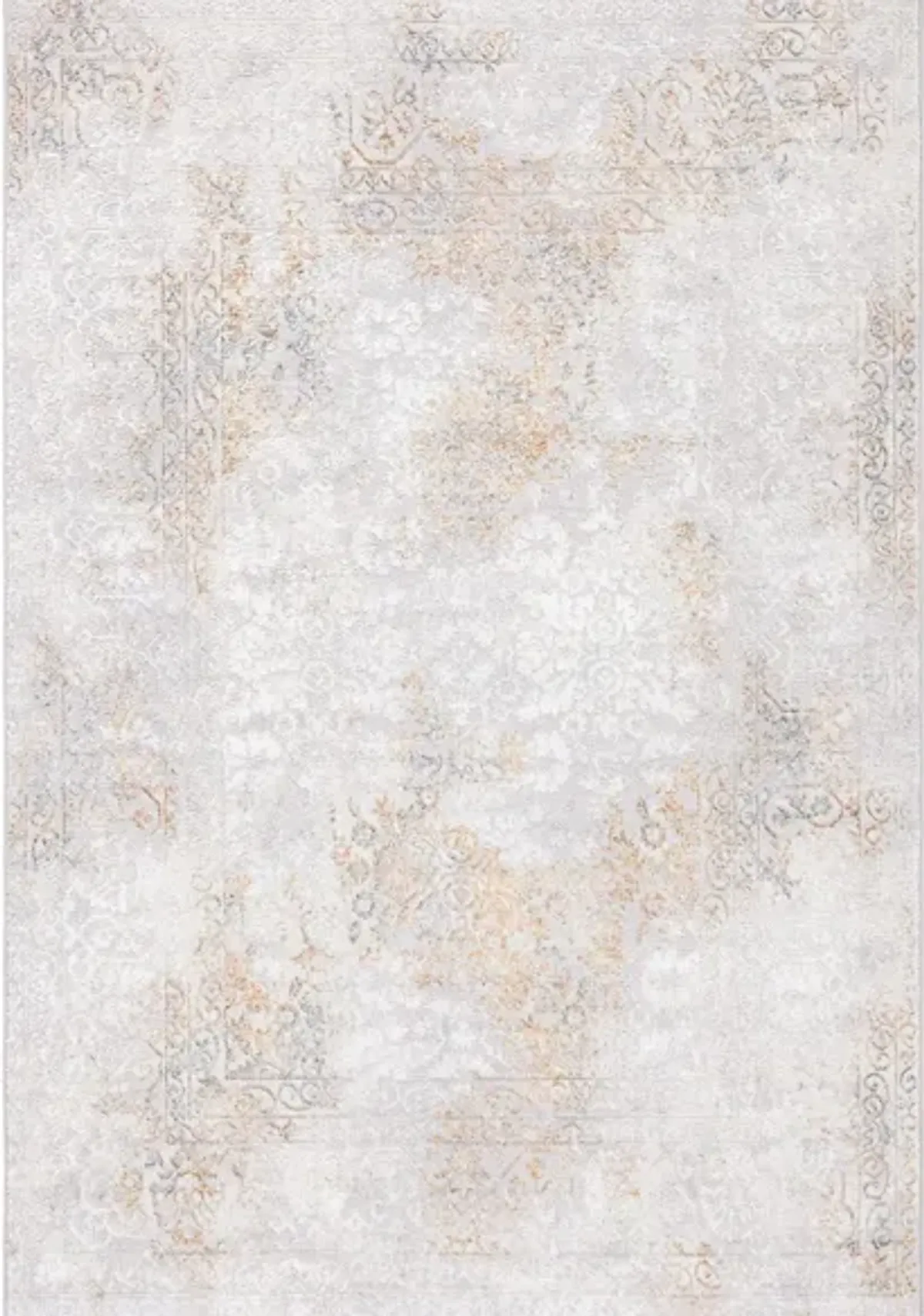 Orchard VIII Rug in Gray & Gold by Safavieh