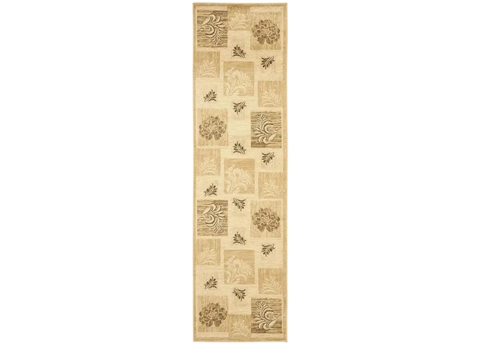 Derwent Runner Rug in Ivory / Multi by Safavieh