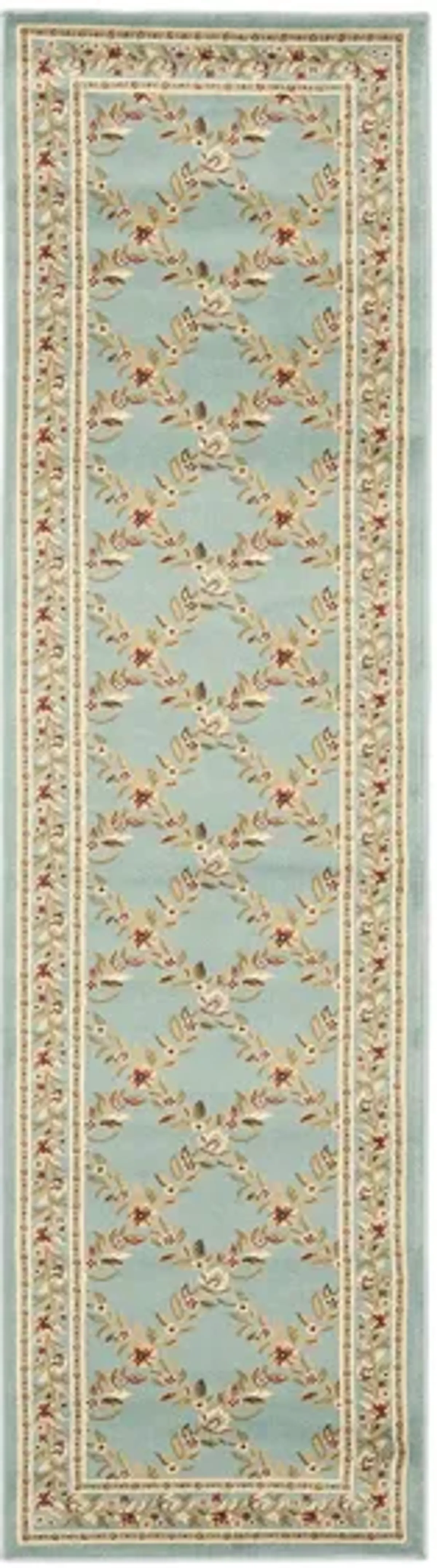 Queensferry Runner Rug in Blue by Safavieh