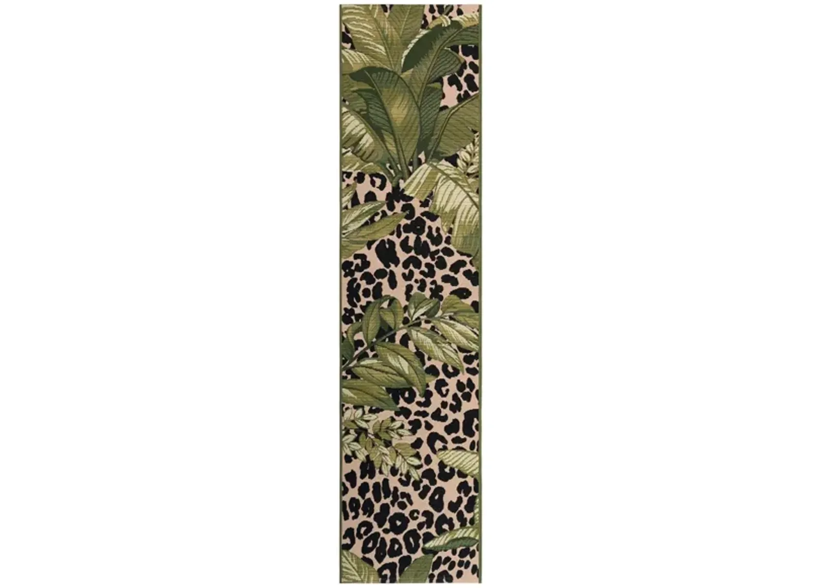 Liora Manne Marina Safari Indoor/Outdoor Area Rug in Green by Trans-Ocean Import Co Inc