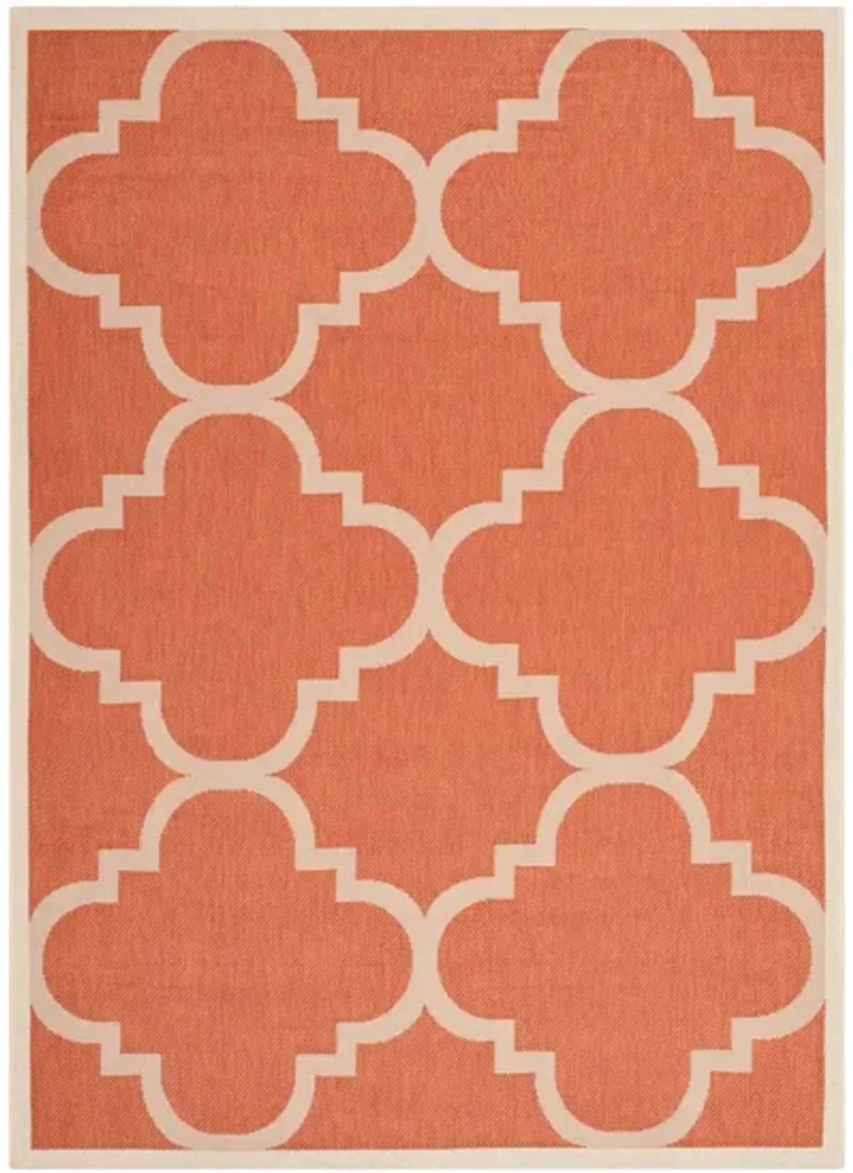 Courtyard Morocco Indoor/Outdoor Area Rug in Terracotta by Safavieh