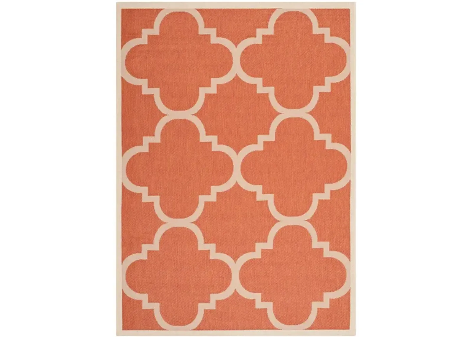 Courtyard Morocco Indoor/Outdoor Area Rug in Terracotta by Safavieh