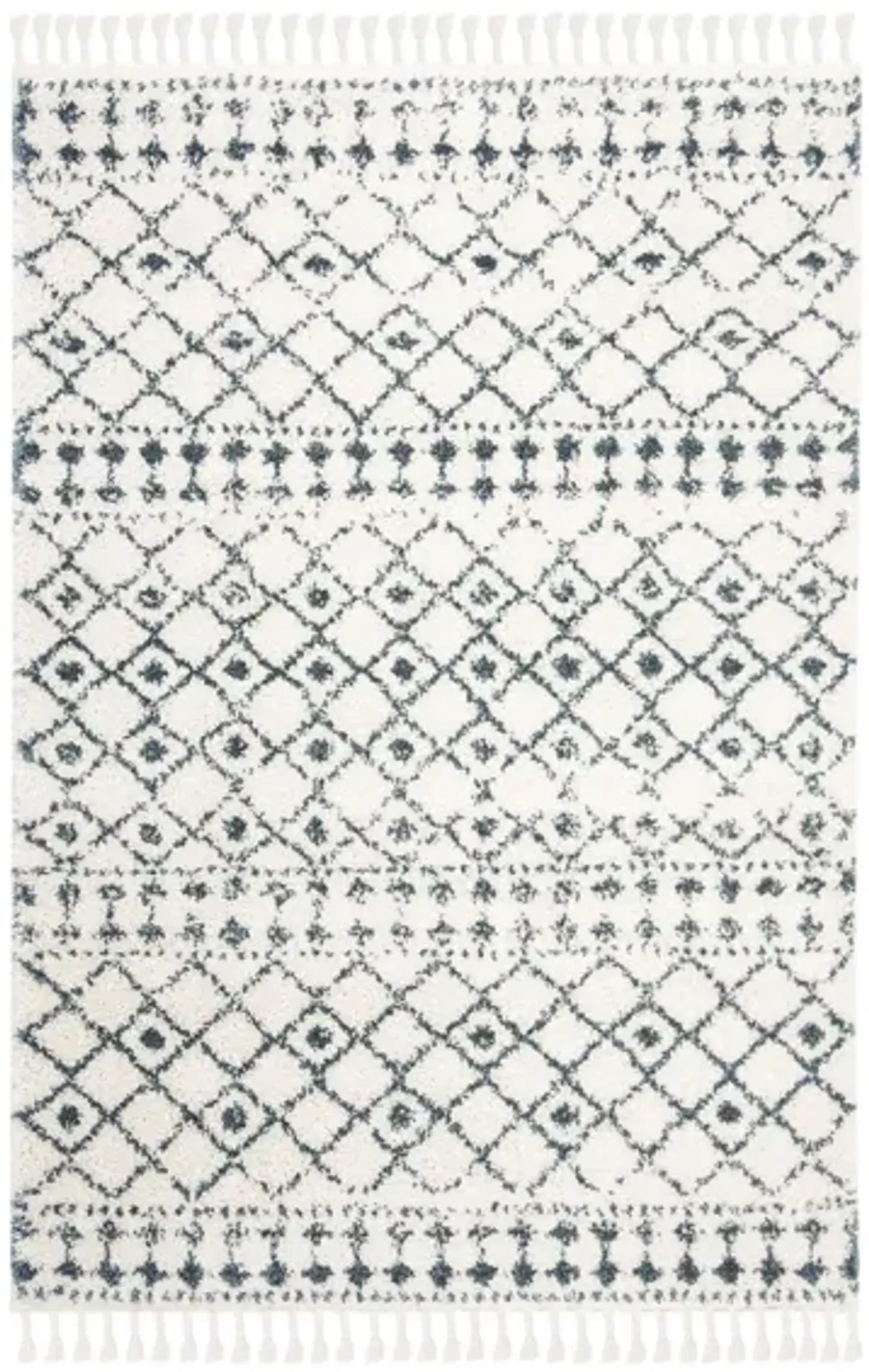 Berber Fringe Shag Area Rug