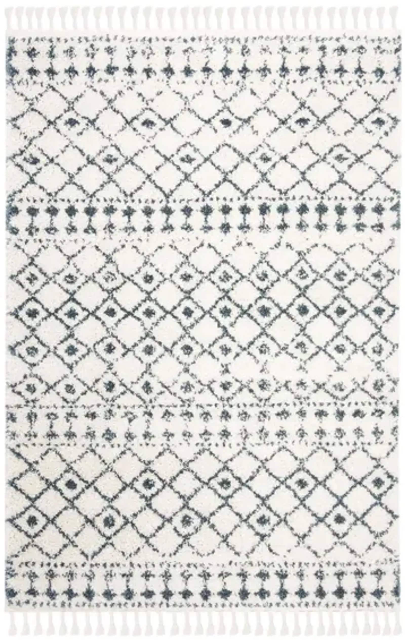 Berber Fringe Shag Area Rug