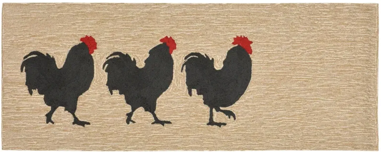 Frontporch Roosters Indoor/Outdoor Area Rug