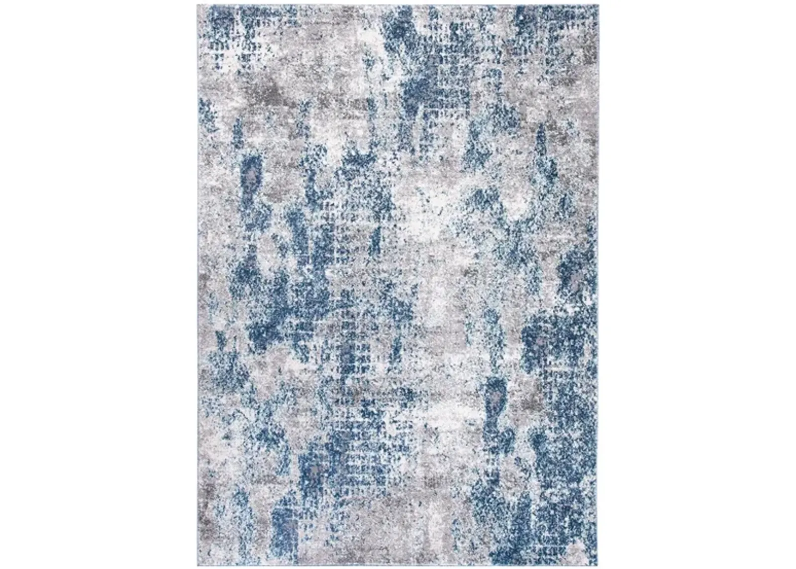 Aston Area Rug in Navy & Gray by Safavieh