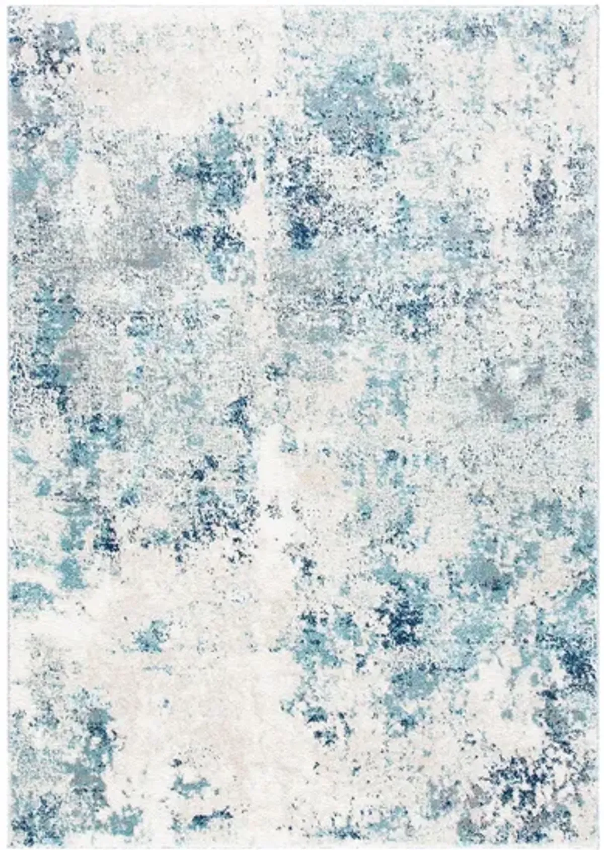 Iommi Area Rug in Ivory & Blue by Safavieh