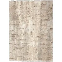 Voluptuous Area Rug in Ivory Beige by Nourison