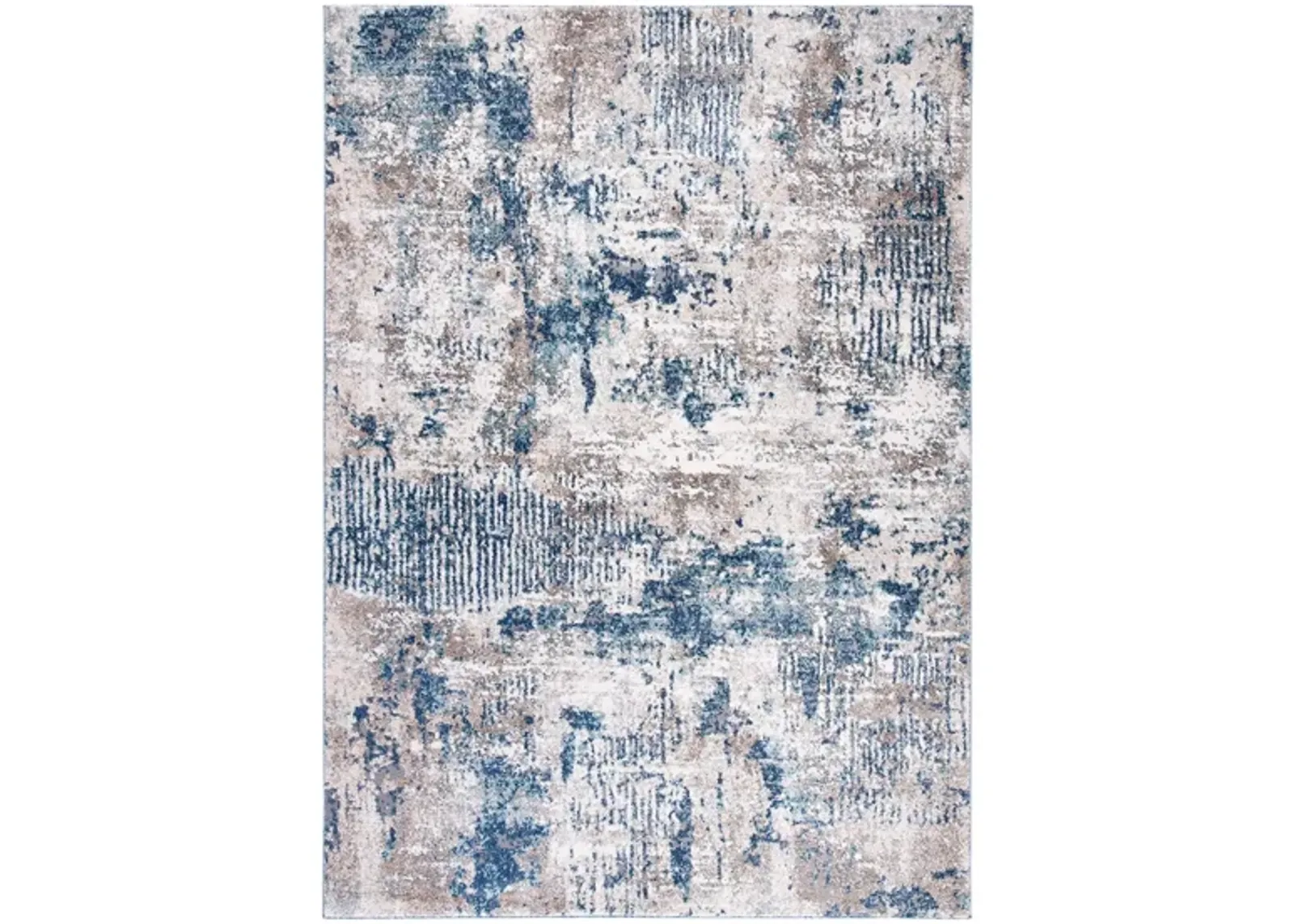 Butler Area Rug in Gray & Navy by Safavieh