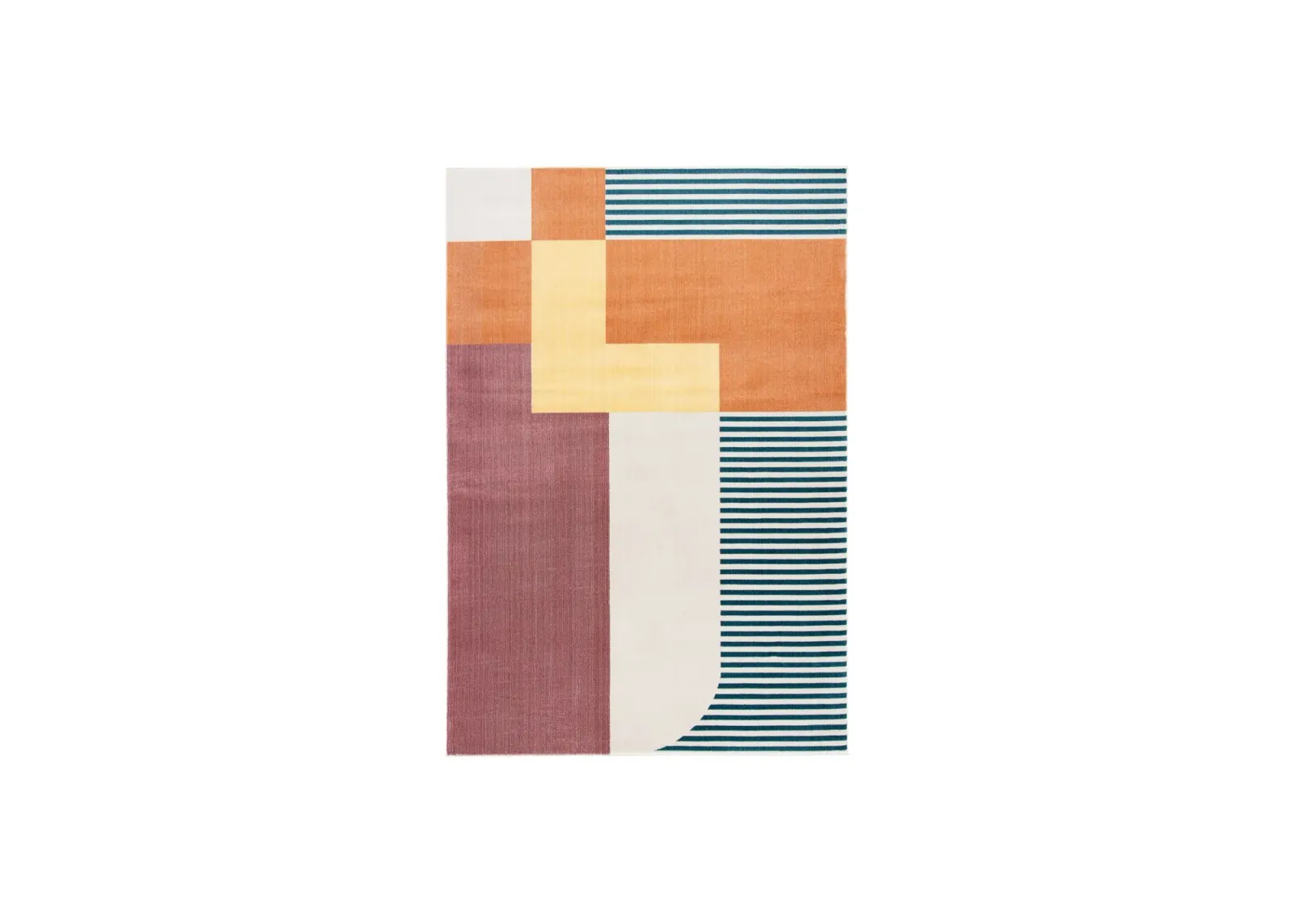 Olli Area Rug in Rust/Yellow by Safavieh