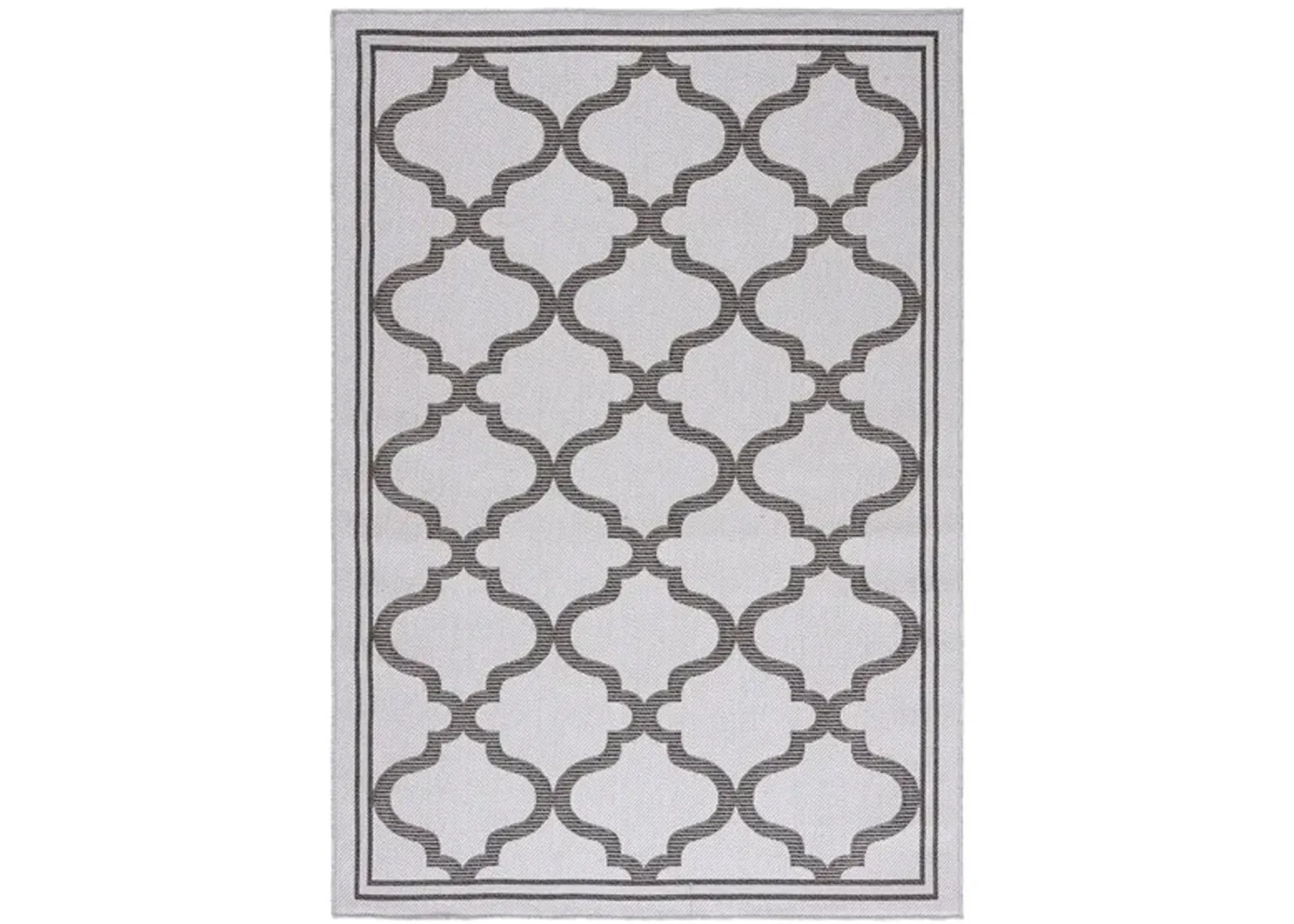 Bermuda Morocco Indoor/Outdoor Area Rug in Gray & Brown by Safavieh