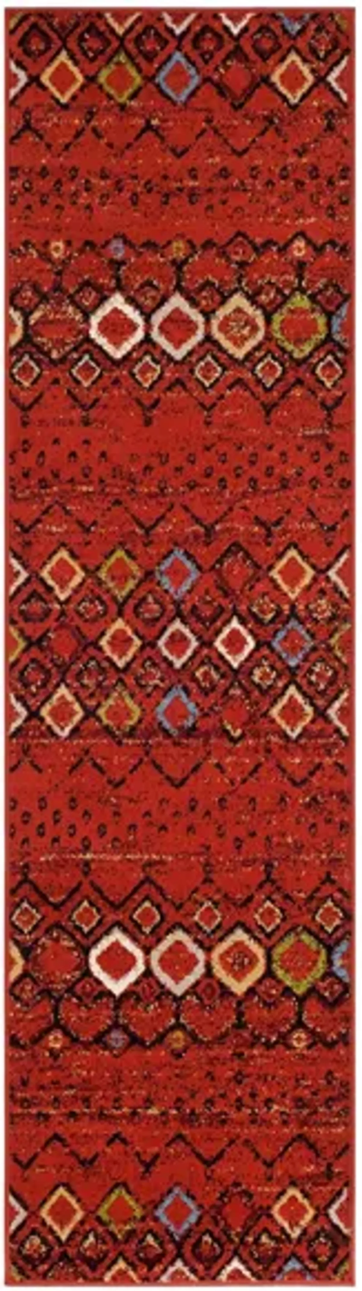 Halen Red Runner Rug