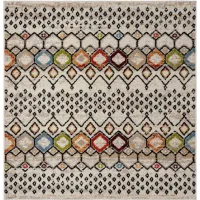 Halen Ivory Area Rug Square in Ivory by Safavieh