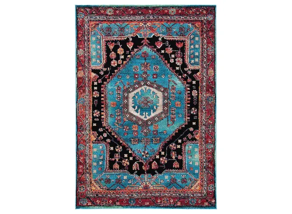Hamadan Turquoise Area Rug