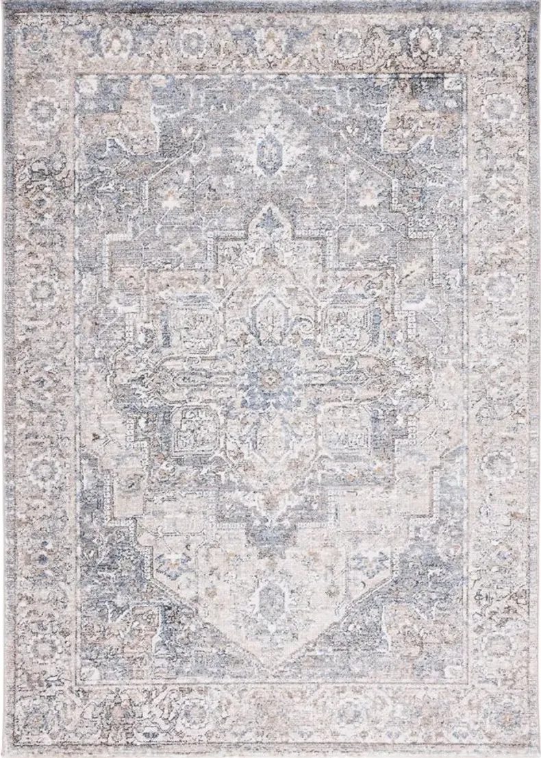 Jasmine Area Rug in Gray & Blue by Safavieh